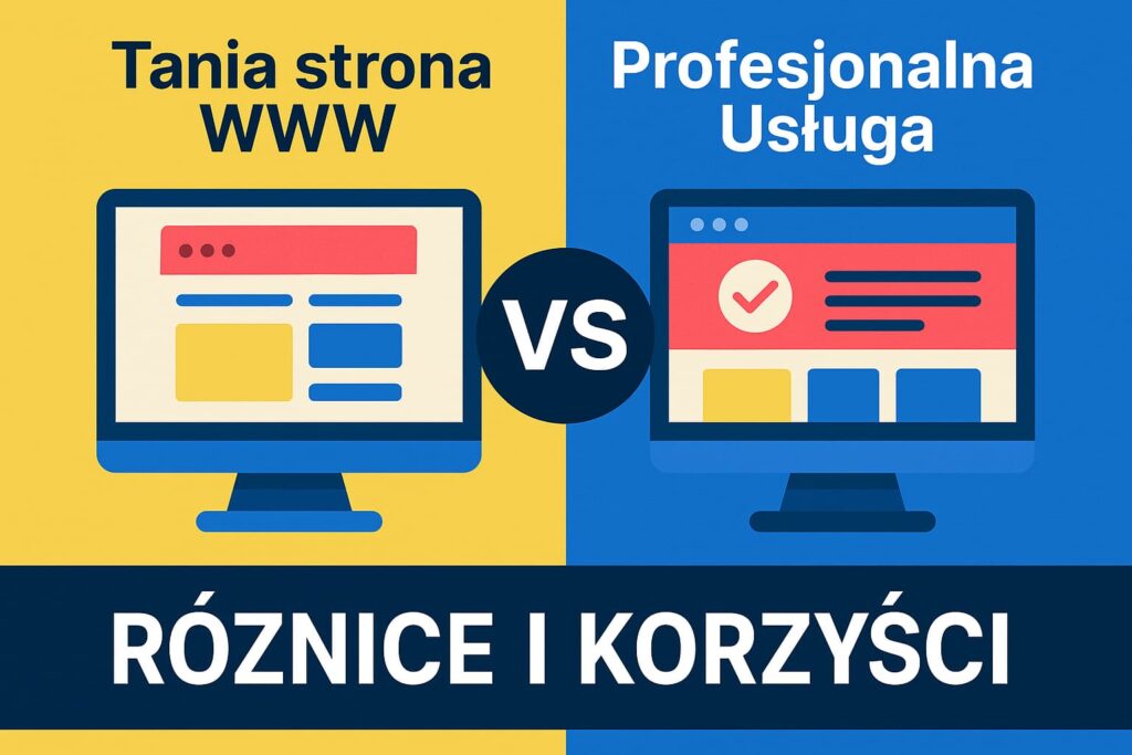 Tania strona WWW vs Profesjonalna Usługa: Różnice i Korzyści